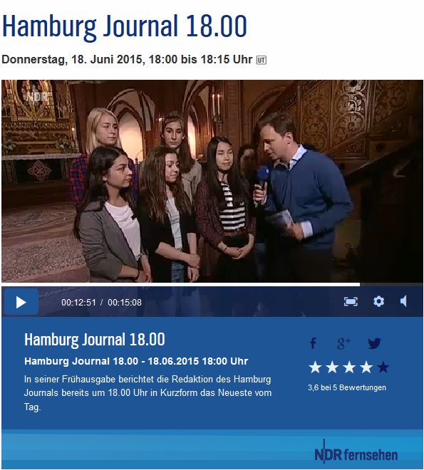 Hamburg Journal Bundeswettbewerb Fremdsprachen